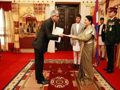 India's new Ambassador to Nepal presents credentials to President Bidya Devi Bhandari | India's new Ambassador to Nepal presents credentials to President Bidya Devi Bhandari