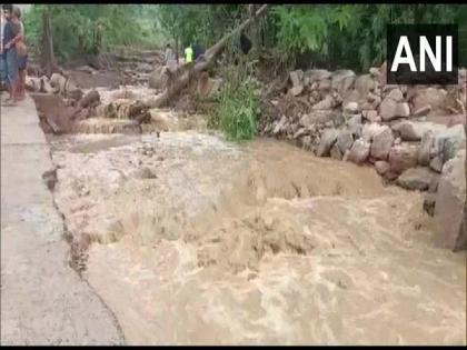 Heavy rainfall triggers landslide in Odisha's Gajapati | Heavy rainfall triggers landslide in Odisha's Gajapati