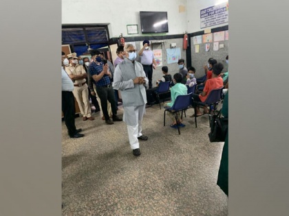 NHRC chairperson pays surprise visit to children's home in Delhi | NHRC chairperson pays surprise visit to children's home in Delhi