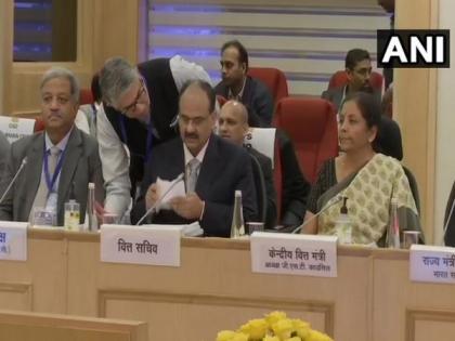 Finance Minister Nirmala Sitharaman chairs Goods and Services Tax Council meeting | Finance Minister Nirmala Sitharaman chairs Goods and Services Tax Council meeting Finance Minister Nirmala Sitharaman chairs Goods and Services Tax Council meeting | Finance Minister Nirmala Sitharaman chairs Goods and Services Tax Council meeting