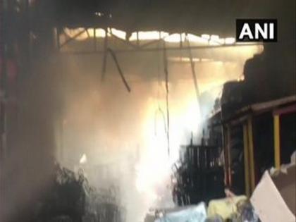Fire at Noida toy factory brought under control | Fire at Noida toy factory brought under control Fire at Noida toy factory brought under control | Fire at Noida toy factory brought under control