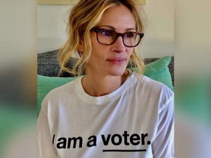 Julia Roberts marks 53rd birthday by asking fans to 'vote' | Julia Roberts marks 53rd birthday by asking fans to 'vote'
