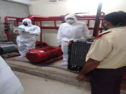 Odisha says Covid centres in state disinfected by fire personnel to prevent mishaps | Odisha says Covid centres in state disinfected by fire personnel to prevent mishaps