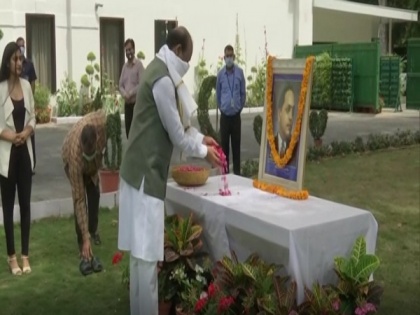 Lok Sabha Speaker pays tribute to Ambedkar on his birth anniversary | Lok Sabha Speaker pays tribute to Ambedkar on his birth anniversary
