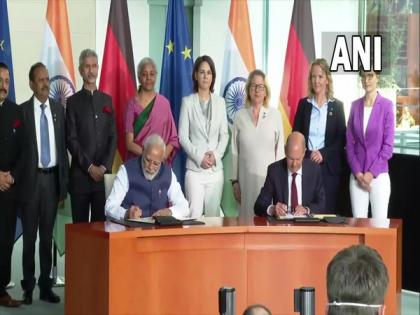 PM Modi, German Chancellor sign green and sustainable energy partnership | PM Modi, German Chancellor sign green and sustainable energy partnership