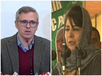 Omar Abdullah, Mehbooba Mufti hit back at Amit Shah over his 'Gupkar gang going global' comment | Omar Abdullah, Mehbooba Mufti hit back at Amit Shah over his 'Gupkar gang going global' comment