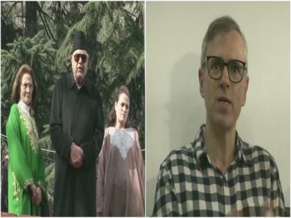 Day after release, Farooq Abdullah meets son Omar in sub-jail in Srinagar | Day after release, Farooq Abdullah meets son Omar in sub-jail in Srinagar Day after release, Farooq Abdullah meets son Omar in sub-jail in Srinagar | Day after release, Farooq Abdullah meets son Omar in sub-jail in Srinagar