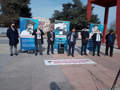 UNHRC: Pashtuns continue to protest in Geneva against rights violations in Pakistan | UNHRC: Pashtuns continue to protest in Geneva against rights violations in Pakistan