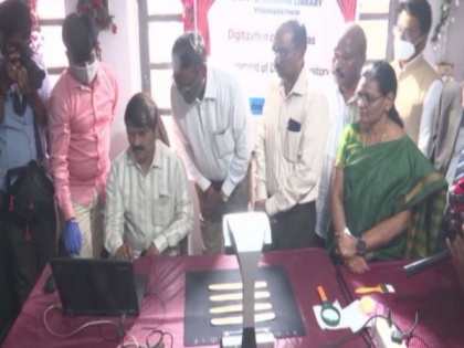 Andhra University begins digitization of palm-leaf manuscripts | Andhra University begins digitization of palm-leaf manuscripts