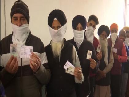 Punjab civic body polls: Farmers protest against farm laws in Amritsar's Ward number 37 | Punjab civic body polls: Farmers protest against farm laws in Amritsar's Ward number 37