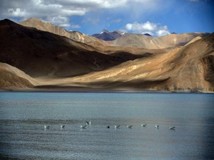Chinese bridge on Pangong Lake being built in area occupied illegally since 1962: Govt in Lok Sabha | Chinese bridge on Pangong Lake being built in area occupied illegally since 1962: Govt in Lok Sabha