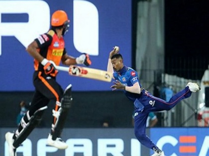 IPL 2021: Wasn't expecting Warner to be that far, says Hardik Pandya | IPL 2021: Wasn't expecting Warner to be that far, says Hardik Pandya