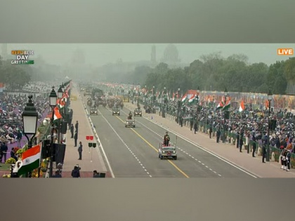 Republic Day parade begins at Rajpath | Republic Day parade begins at Rajpath