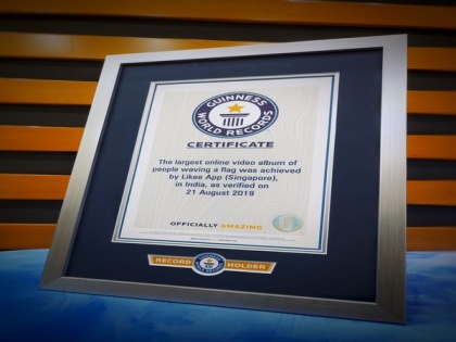 Likee creates Guinness World Record for I-Day campaign | Likee creates Guinness World Record for I-Day campaign