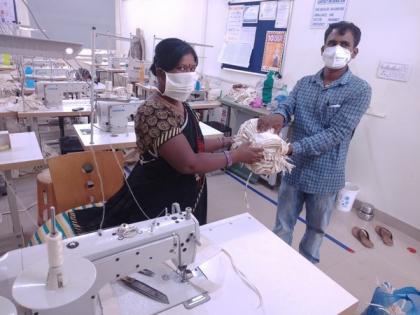 Women of GMRV Foundation, Hyderabad, make 30,000 masks, 6,000 PPE kits in four months | Women of GMRV Foundation, Hyderabad, make 30,000 masks, 6,000 PPE kits in four months