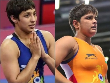 Anshu, Sonam win Tokyo Olympic quota in wrestling | Anshu, Sonam win Tokyo Olympic quota in wrestling