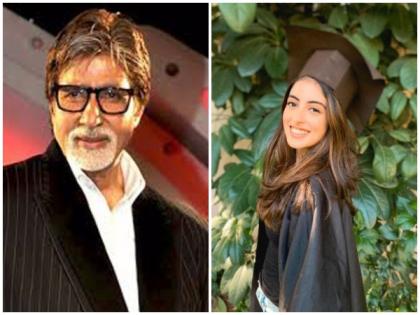 Big B explains how his family celebrated granddaughter Navya's graduation day | Big B explains how his family celebrated granddaughter Navya's graduation day