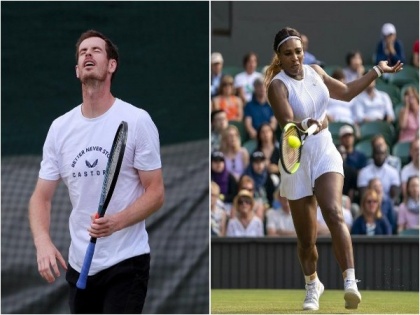 Andy Murray, Serena Williams to play together at Wimbledon | Andy Murray, Serena Williams to play together at Wimbledon