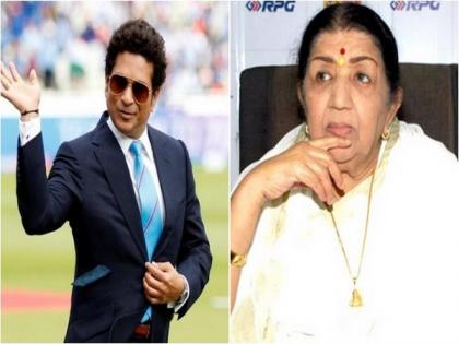 Sachin Tendulkar wishes Lata Mangeshkar on her 90th birthday! | Sachin Tendulkar wishes Lata Mangeshkar on her 90th birthday!