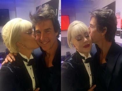 Lady Gaga swaps kisses with Tom Cruise in new Instagram post, see pictures | Lady Gaga swaps kisses with Tom Cruise in new Instagram post, see pictures