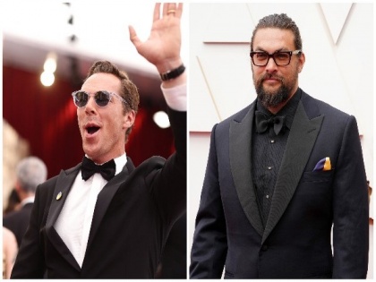 Benedict Cumberbatch, Jason Momoa show support for Ukraine at Oscars 2022 | Benedict Cumberbatch, Jason Momoa show support for Ukraine at Oscars 2022