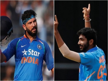 You have potential to become number one bowler in all formats: Yuvraj to Bumrah | You have potential to become number one bowler in all formats: Yuvraj to Bumrah