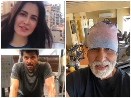 Bollywood celebs including Amitabh Bachchan say -- 'Keep the gym going' | Bollywood celebs including Amitabh Bachchan say -- 'Keep the gym going'