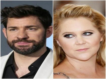 John Krasinski reacts to Amy Schumer's joke on his marriage | John Krasinski reacts to Amy Schumer's joke on his marriage