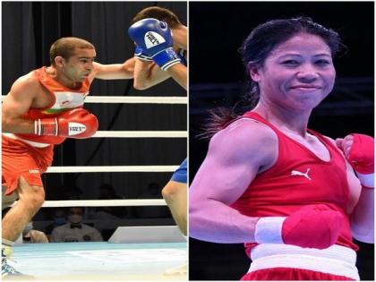 Asian Boxing C'ship: Panghal, Mary Kom among 7 Indian pugilists to fight for gold in summit clash | Asian Boxing C'ship: Panghal, Mary Kom among 7 Indian pugilists to fight for gold in summit clash Asian Boxing C'ship: Panghal, Mary Kom among 7 Indian pugilists to fight for gold in summit clash | Asian Boxing C'ship: Panghal, Mary Kom among 7 Indian pugilists to fight for gold in summit clash