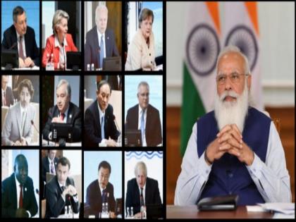 G7 Summit: India only G-20 country on track to meet its Paris commitments, says PM Modi | G7 Summit: India only G-20 country on track to meet its Paris commitments, says PM Modi