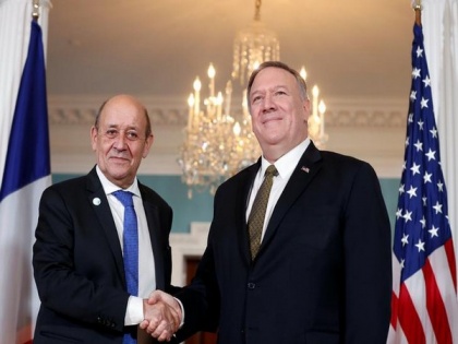 France FM holds talks with Pompeo over development in Iraq after Soleim's killing | France FM holds talks with Pompeo over development in Iraq after Soleim's killing