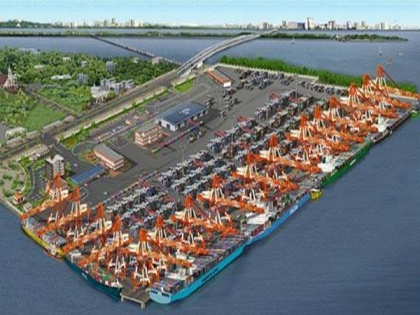 Mandaviya reviews development of Vallarpadam Terminal in Cochin Port | Mandaviya reviews development of Vallarpadam Terminal in Cochin Port