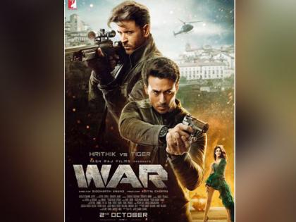 'War' hits century in just three days, mints over Rs 100 crore in just three days | 'War' hits century in just three days, mints over Rs 100 crore in just three days