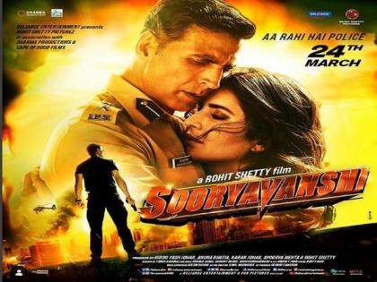 Katrina Kaif shares new poster of 'Sooryavanshi' | Katrina Kaif shares new poster of 'Sooryavanshi' Katrina Kaif shares new poster of 'Sooryavanshi' | Katrina Kaif shares new poster of 'Sooryavanshi'