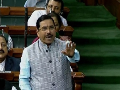 Pralhad Joshi submits notice to LS Speaker seeking action against Cong MPs for 'misconduct' with Smriti Ir | Pralhad Joshi submits notice to LS Speaker seeking action against Cong MPs for 'misconduct' with Smriti Ir