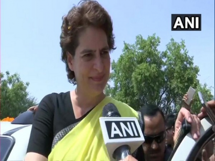 Day after meeting kin of Sonbhadra victims, Priyanka says they are 'living in fear' | Day after meeting kin of Sonbhadra victims, Priyanka says they are 'living in fear'