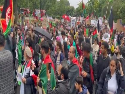 'Huge protest' rally in London against Taliban's Afghanistan takeover | 'Huge protest' rally in London against Taliban's Afghanistan takeover
