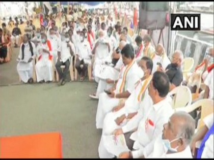 Puducherry CM's protest against LG enters 3rd day, says she is not allowing elected govt to function | Puducherry CM's protest against LG enters 3rd day, says she is not allowing elected govt to function