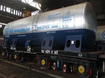 Railways develop tank van with more capacity to carry milk | Railways develop tank van with more capacity to carry milk