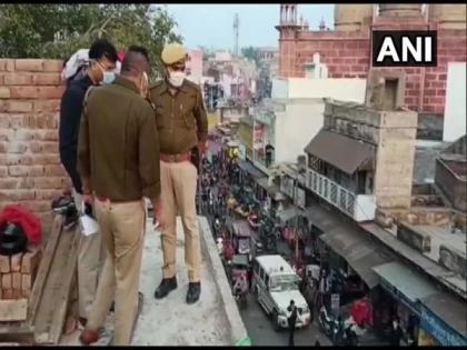 Man seriously injured after under-construction pillar collapses in Rajasthan's Bharatpur | Man seriously injured after under-construction pillar collapses in Rajasthan's Bharatpur
