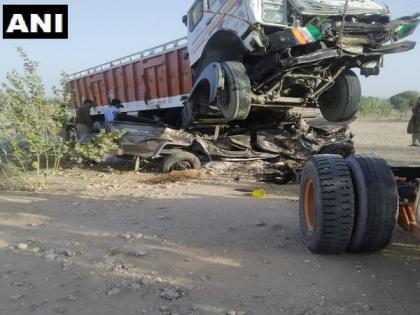 11 killed, 3 injured in truck-jeep collision in Rajasthan's Jodhpur | 11 killed, 3 injured in truck-jeep collision in Rajasthan's Jodhpur 11 killed, 3 injured in truck-jeep collision in Rajasthan's Jodhpur | 11 killed, 3 injured in truck-jeep collision in Rajasthan's Jodhpur