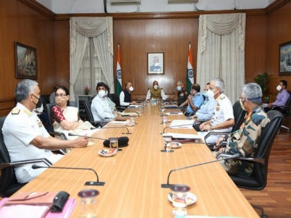 Defence Minister, CDS review Sheketkar panel recommendations to enhance combat capability | Defence Minister, CDS review Sheketkar panel recommendations to enhance combat capability