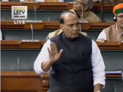 BJP condemns thinking that refers to Godse as `deshbhakt': Rajnath Singh | BJP condemns thinking that refers to Godse as `deshbhakt': Rajnath Singh