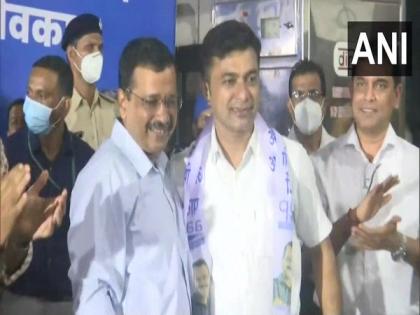 Goa: BJP leader Vishwajit Rane joins AAP | Goa: BJP leader Vishwajit Rane joins AAP