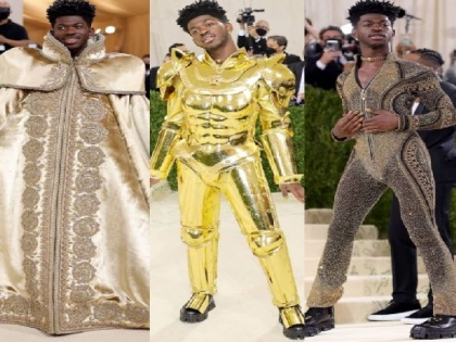 Lil Nas X rules Met Gala 2021 with epic outfit changes | Lil Nas X rules Met Gala 2021 with epic outfit changes