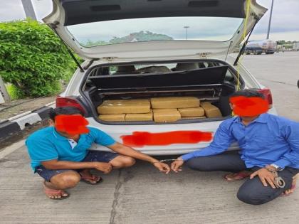 NCB seizes 54 kg of high-grade ganja on Solapur-Pune highway, 2 arrested | NCB seizes 54 kg of high-grade ganja on Solapur-Pune highway, 2 arrested