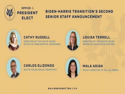 Indian-American Mala Adiga appointed as Jill Biden's policy director | Indian-American Mala Adiga appointed as Jill Biden's policy director Indian-American Mala Adiga appointed as Jill Biden's policy director | Indian-American Mala Adiga appointed as Jill Biden's policy director