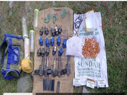 Arms, ammunition, drugs recovered during search operation in J-K's Kupwara | Arms, ammunition, drugs recovered during search operation in J-K's Kupwara