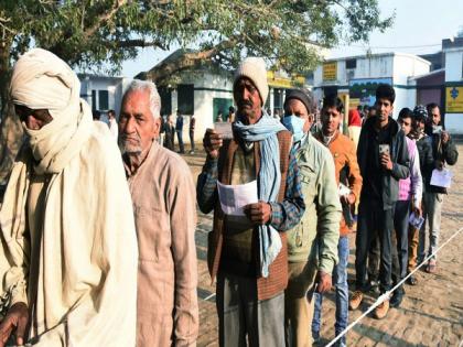 UP polls 6th phase: 36 pc voter turnout recorded till 1 pm | UP polls 6th phase: 36 pc voter turnout recorded till 1 pm UP polls 6th phase: 36 pc voter turnout recorded till 1 pm | UP polls 6th phase: 36 pc voter turnout recorded till 1 pm