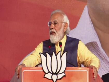PM Modi attacks Congress in Goa, says 'Congress-mukt Bharat' has become commitment of many citizens | PM Modi attacks Congress in Goa, says 'Congress-mukt Bharat' has become commitment of many citizens